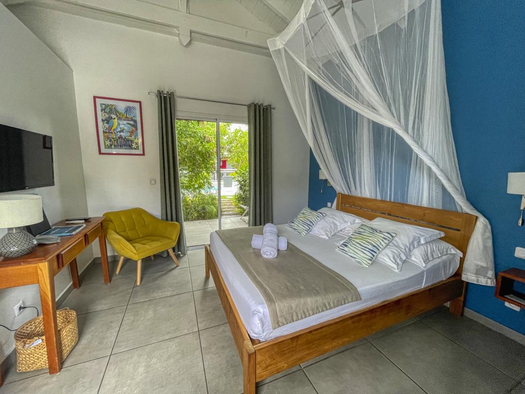 8_Hotel Le Cocotel avec piscine Saint François guadeloupe-Chambre